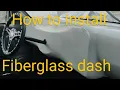 How I installed my EKR fiberglass dash in my 2nd gen S-10