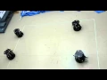 Bearing based formation using 4 Turtlebots