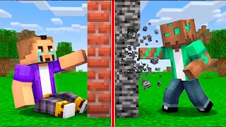 Minecraft pero ESTAMOS SEPARADOS para SIEMPRE!