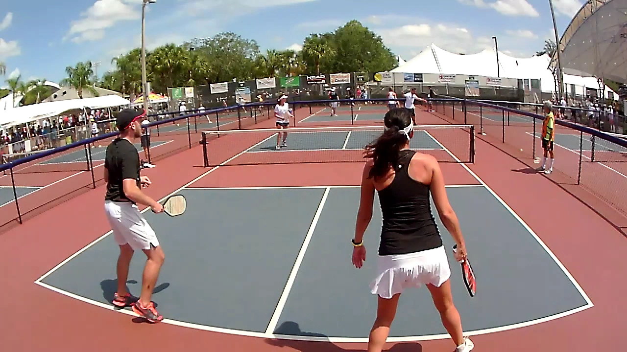 2017 US Open Pickleball Championships Mixed Pro Round 3