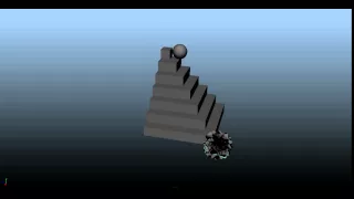 Ball Up Down Python script in maya