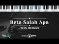 Download Lagu Beta Salah Apa - Fresly Nikijuluw (KARAOKE PIANO - MALE KEY)