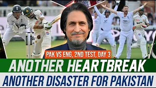 ANOTHER HEARTBREAK! ANOTHER DISASTER FOR PAKISTAN | PAK vs ENG | Ramiz Speaks