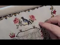 FlossTube Tutorial Sewing Method in a Scroll Frame and Stitch With Me