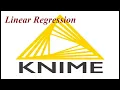 Linear Regression in KNIME