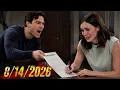 NEWS Spoilers Friday 2026 Episode August 14 2026 General Hospital Spoilers