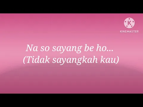 Download MP3 Dang Na Ujui Be Ho - Lestari Hutasoit (LIRIK\u0026 TERJEMAHAN)