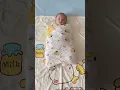 Download Lagu baby swaddle-this receiving blanket feels so soft