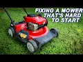 Fixing A Troy-Bilt Mower That s Tough To Start