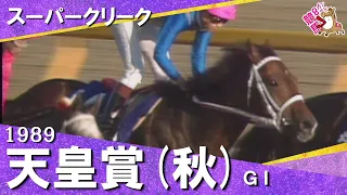 【ユタカマジックでオグリキャップに勝利】1989年天皇賞(秋)GⅠ スーパークリーク 武豊 【カンテレ公式】