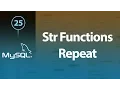 Learn MySQL In Arabic - String Functions