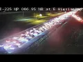 NB I-225 closed for crash
