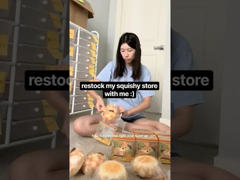 Restock my squishy store with me :)