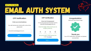 JavaScript OTP Verification System Email Authentication Project