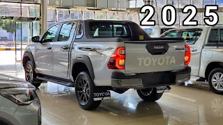 شاهد سعر هايلوكس 2025 دبل 4 4 بمحرك شاص وارد بازرعه نظام نقاط عمياء 