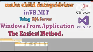make child datagridview in vb net