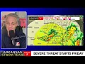 Severe Weather Update April 23rd through April 27th 2026