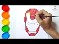 Avengers Colouring Pages iron man Colouring book