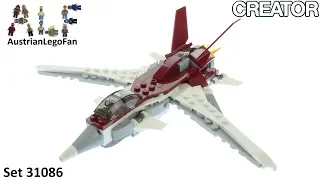 Lego Creator 31086 Futuristic Flyer Speed Build