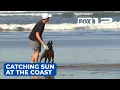 Portlanders flock to Cannon Beach for warm temperatures