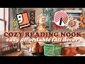 Cozy Reading Nook Setup Create Your Perfect Autumn Sanctuary with Easy Affordable DIY Fall Decor