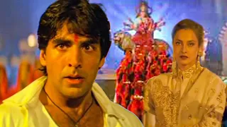Maa Sherawaliye Khiladiyon Ka Khiladi 1996 Akshay Kumar Sonu Nigam Navratri Song 