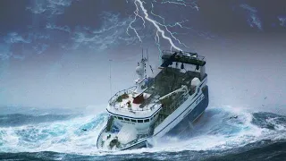 7 لحظات تحبس الانفاس لسفن تعرضت لعواصف عنيفة البحر يغضب 