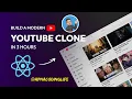 How to Build Deploy a Full Stack YouTube Clone Application React Js Tailwind CSS Rapid API