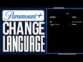How To Change Language On Paramount Plus Roku Easy