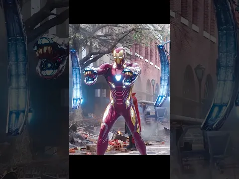 Tony utiliza su nuevo traje de Nanotecnología #Shorts