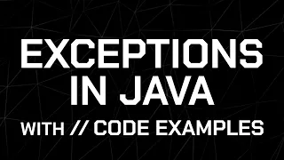 Exceptions in Java Explained Try-Catch Throw Throws and Finally with Examples