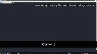 Compiling Java files in packages from command line