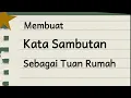 Download Lagu Kata Sambutan Tuan Rumah