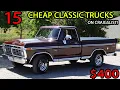 15 Classic Trucks For Sale By Owner - Cheap Garage Finds on Craigslist