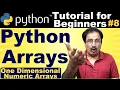 Python Array Interview Questions Arrays In Python Tutorial Python Tutorial For Beginners 2022