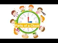 The Parts of a Clock in English