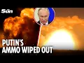 Download Lagu Ukrainian forces BLOW UP Russian ammunition depot in another setback for Putin