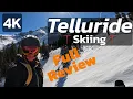 Telluride Skiing Review in 4K - Colorado USA
