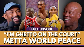Metta s Journey Malice at The Palace Kobe s Lakers Battling Jordan Playing Ghetto Basketball