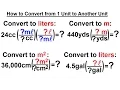 Physics CH 0 General Introduction 13 of 20 How to Convert 1 Unit to Another Unit
