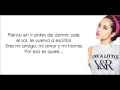 Lagu Becky g shower letra español