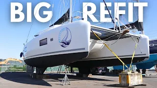 BIG CHANGES AHEAD: Refitting our Catamaran in New Zealand