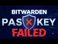 Fix Bitwarden Passkey Login Failed Error 2026