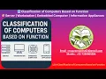 Classification Of Computer Based On Purpose Of Use