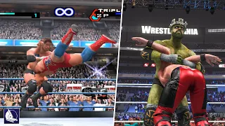 a visual history of the pedigree in wwe games