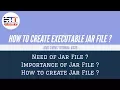 How to Create Executable Jar File Java Swing Tutorial