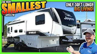 Small but Spacious Couples RV Guest Space 2025 Jayco Eagle 25RUC Fifth Wheel Best 2yr Warranty