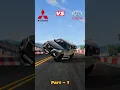 Download Lagu Toyota fortuner vs Mitsubishi Pajero Sport 🏎️🆚🚘 beamng #shorts