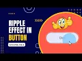 How to make ripple effect button using html css javascript Ripple effect tutorial code by ansh