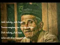 Lagu Video Lirik lagu dua indung bapa